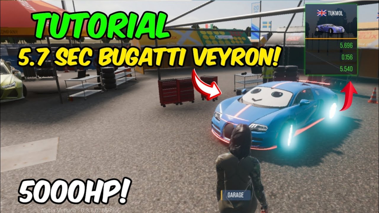 Drag Tune Guide | 5000 HP  Bugatti Veyron | Car Parking Multiplayer 2