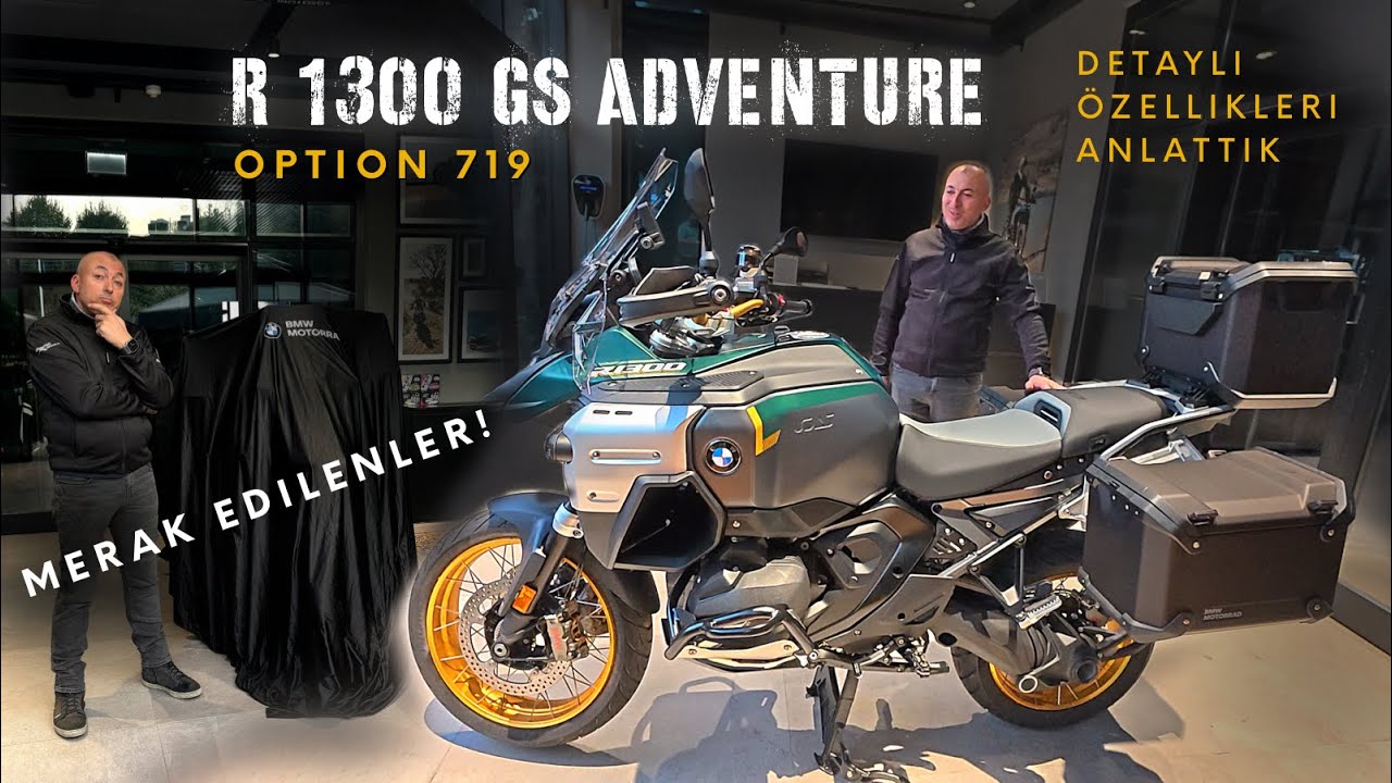 BMW R 1300 GS Adventure Option 719. Yeni Motor. Teslim. Detaylı özellikleri. 