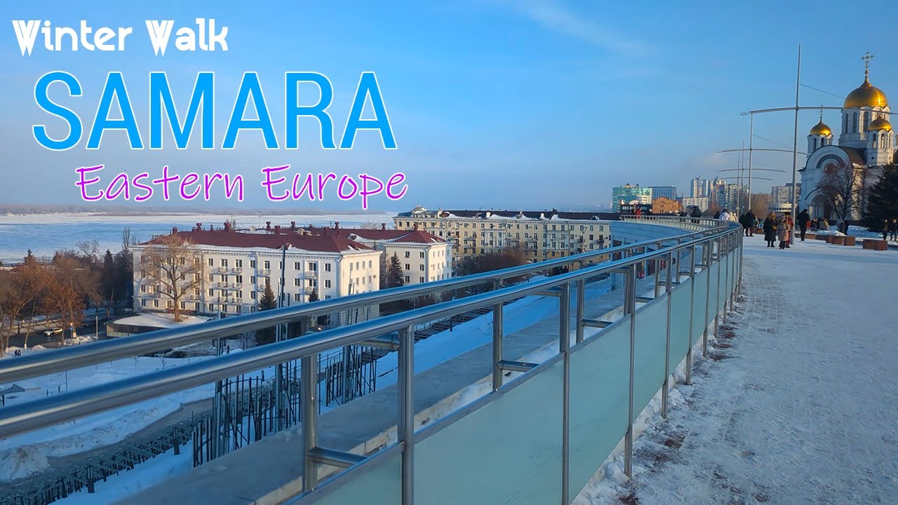 First Walk of 2025 ❄️ in Samara (Russia) 🇷🇺