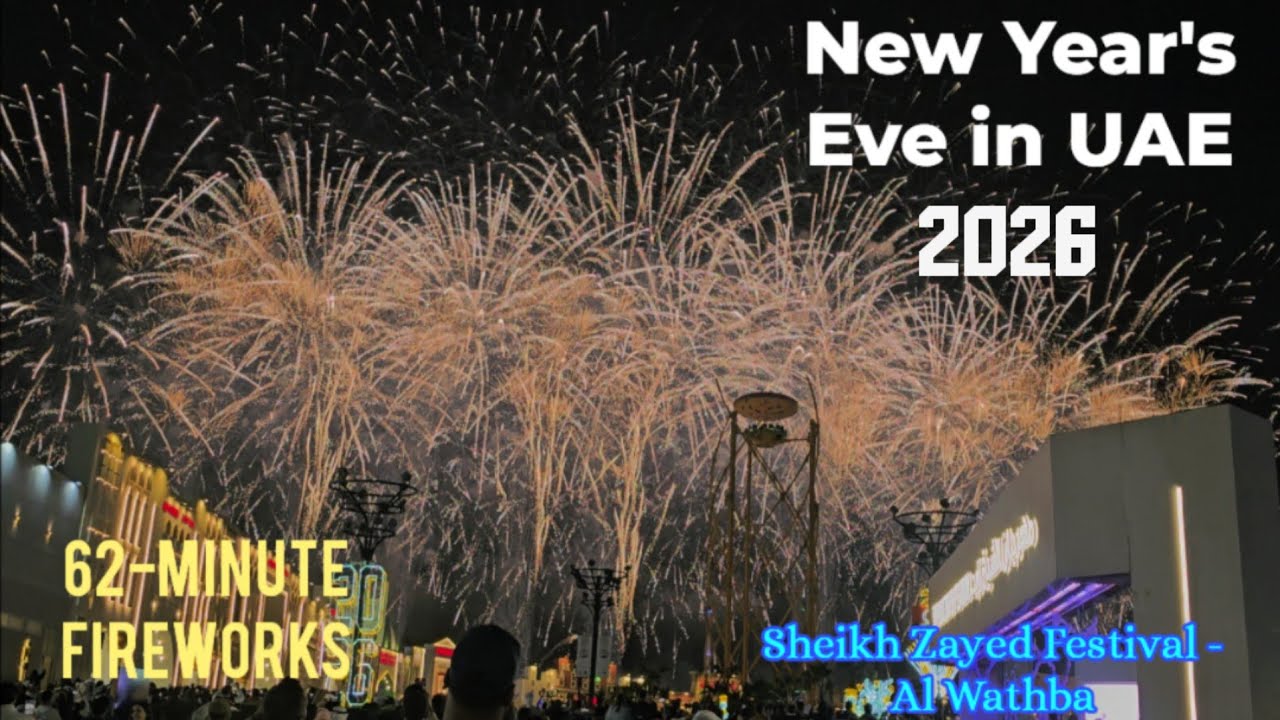 Sheikh Zayed Festival - Al Wathba 2026 Firework