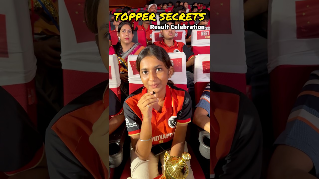 NEET Toppers Reveal Their Success Secrets 🩺✨ #shorts #pw #celebration #neet