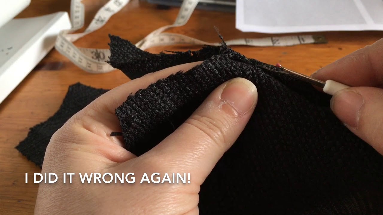 Making a tailcoat
