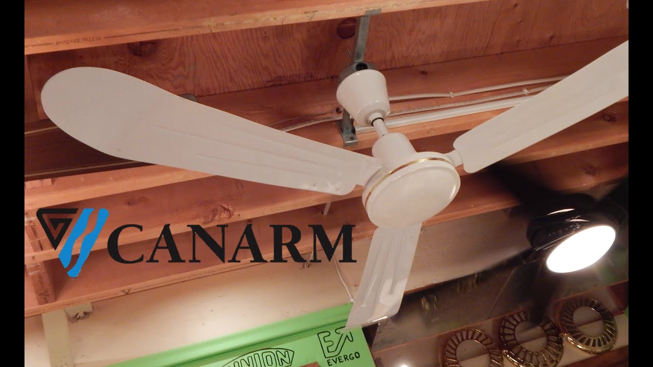 Canarm CP56 Industrial Ceiling Fan | 1080p HD Remake