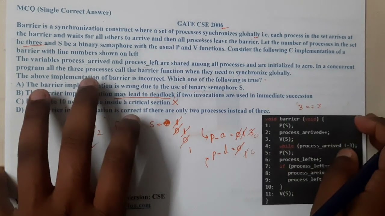 GATE CSE 2006