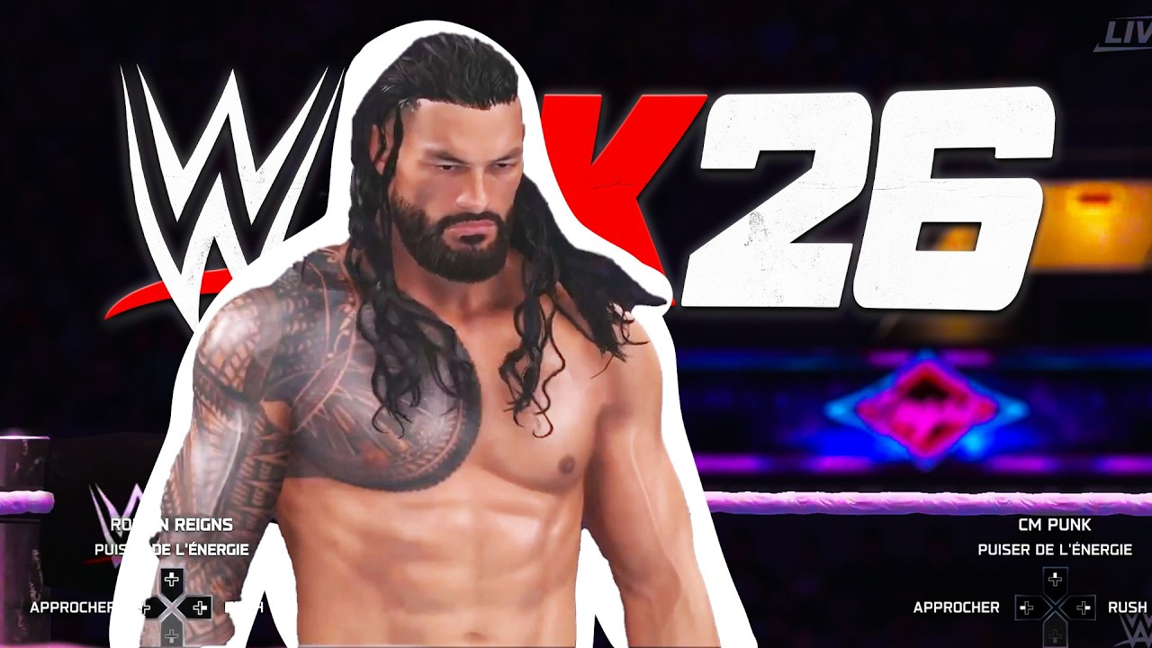 ROMAN REIGNS vs CM PUNK (WWE 2K26)