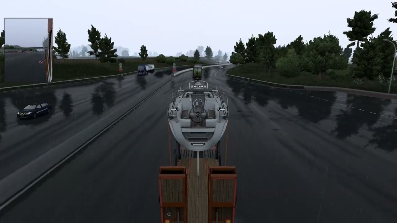 [Renault T] From Limoges (F) to Valletta (M) Part 2 31:38 Idiot Trailer Damage