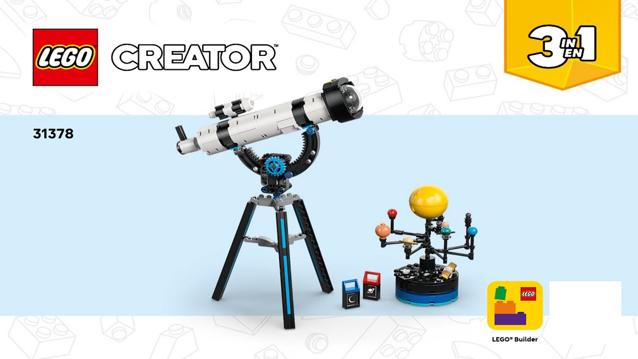 LEGO Instructions - Creator - 31378 - Space Exploration Telescope (Book 1)