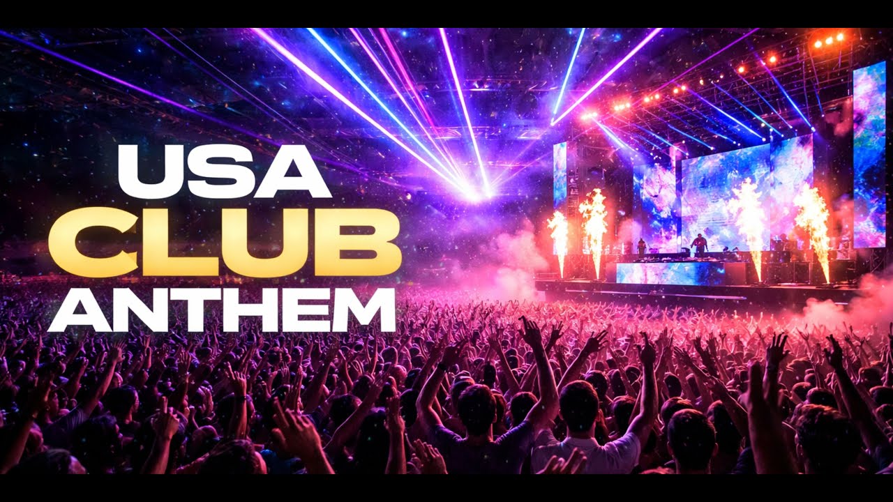USA Club Anthem 🔥 Eurodance Reborn |  Extended EDM Party Mix