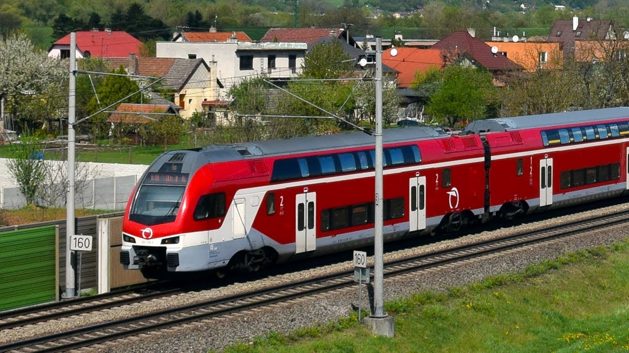 Vlaky Trenčín-Opatová (SK) - 19.4.2025 / Trains in Trenčín-Opatová, Slovakia