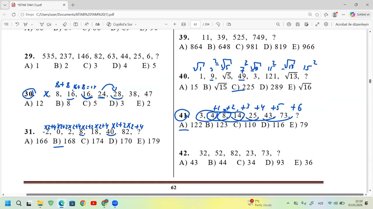 Aşkar və Qeyri aşkar operatorlar ( 2-ci dərs) (|| şans)