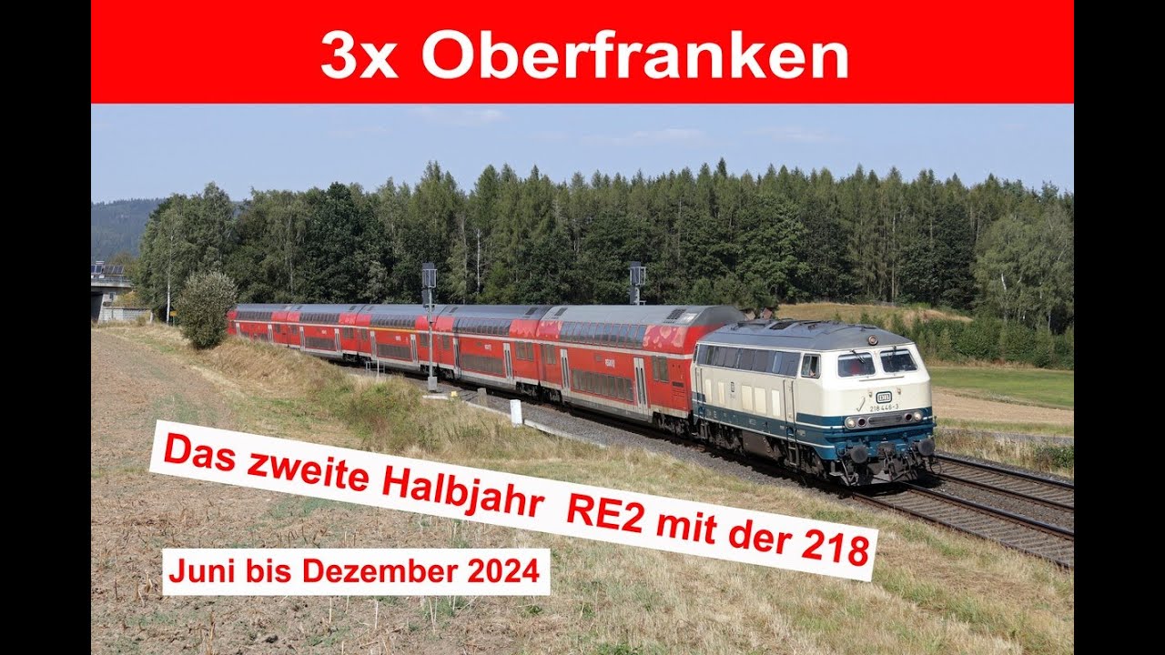 3x Oberfranken - Vorbild (24) RE2 zweites Halbjahr 2024
