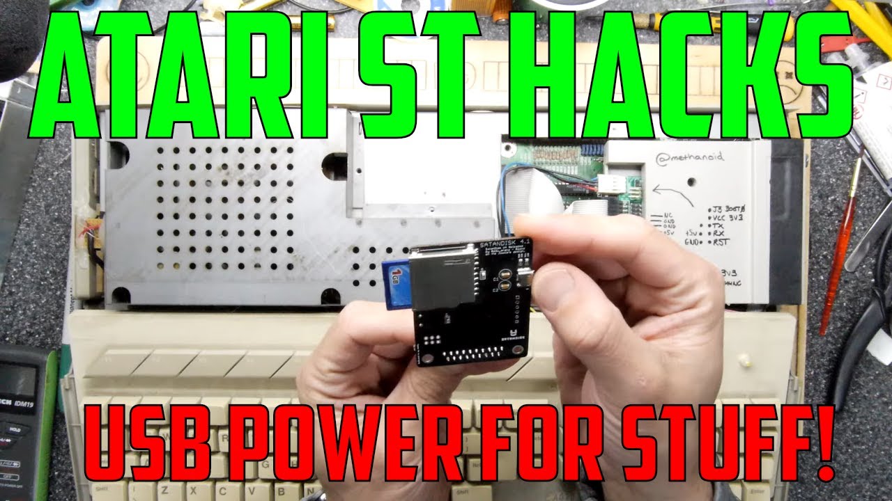 Atari ST USB Power Hack