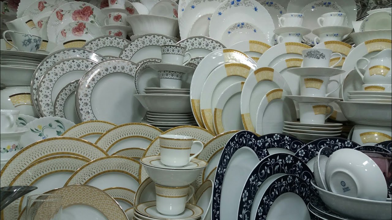 Huge Dinner  Set Collection  ||  New Super Market  Dinner set