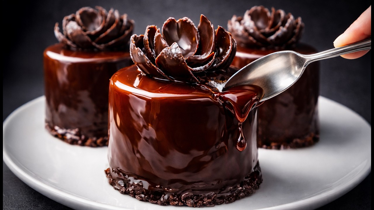 Dieses Rezept macht alle verrückt – diese Mini-Schoko-Kuchen schmelzen im Mund