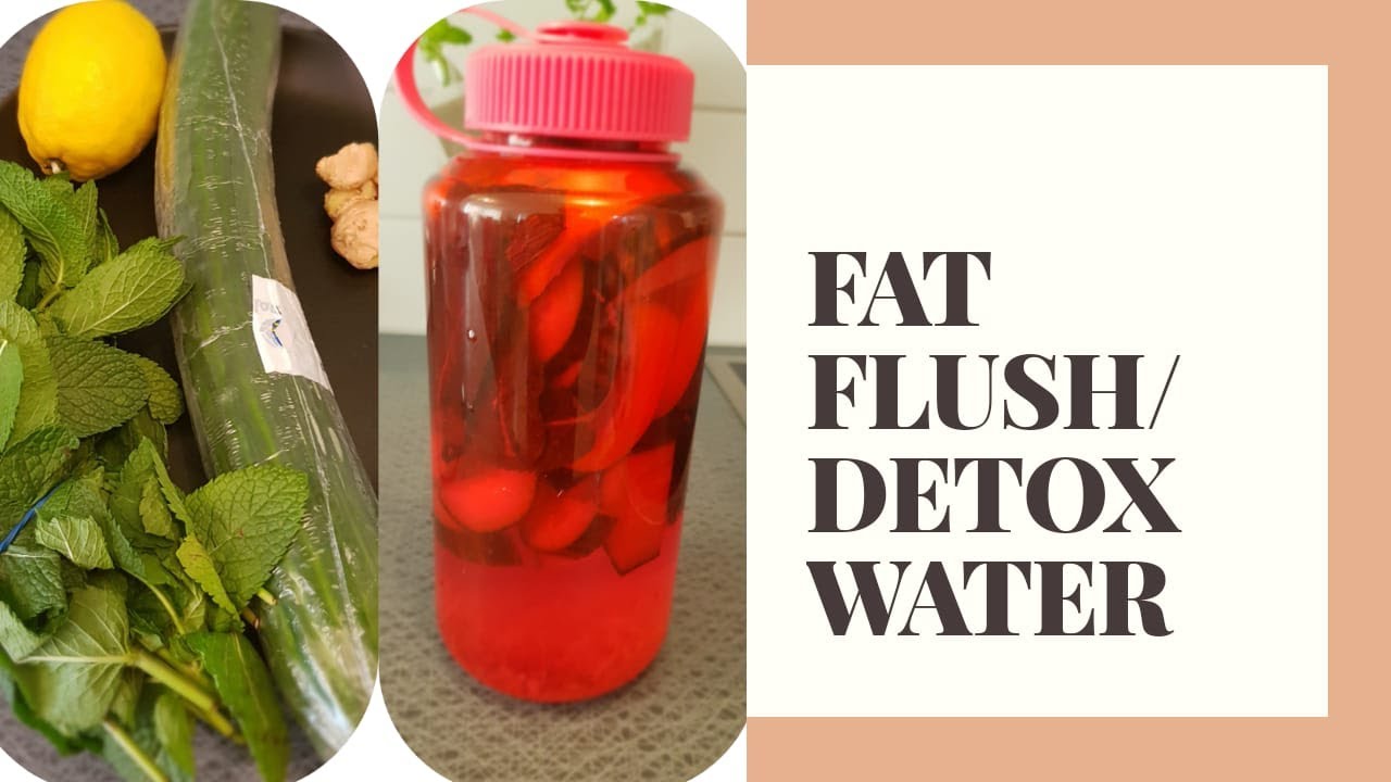 FAT FLUSH / DETOX WATER. #WEIGHT LOSS#