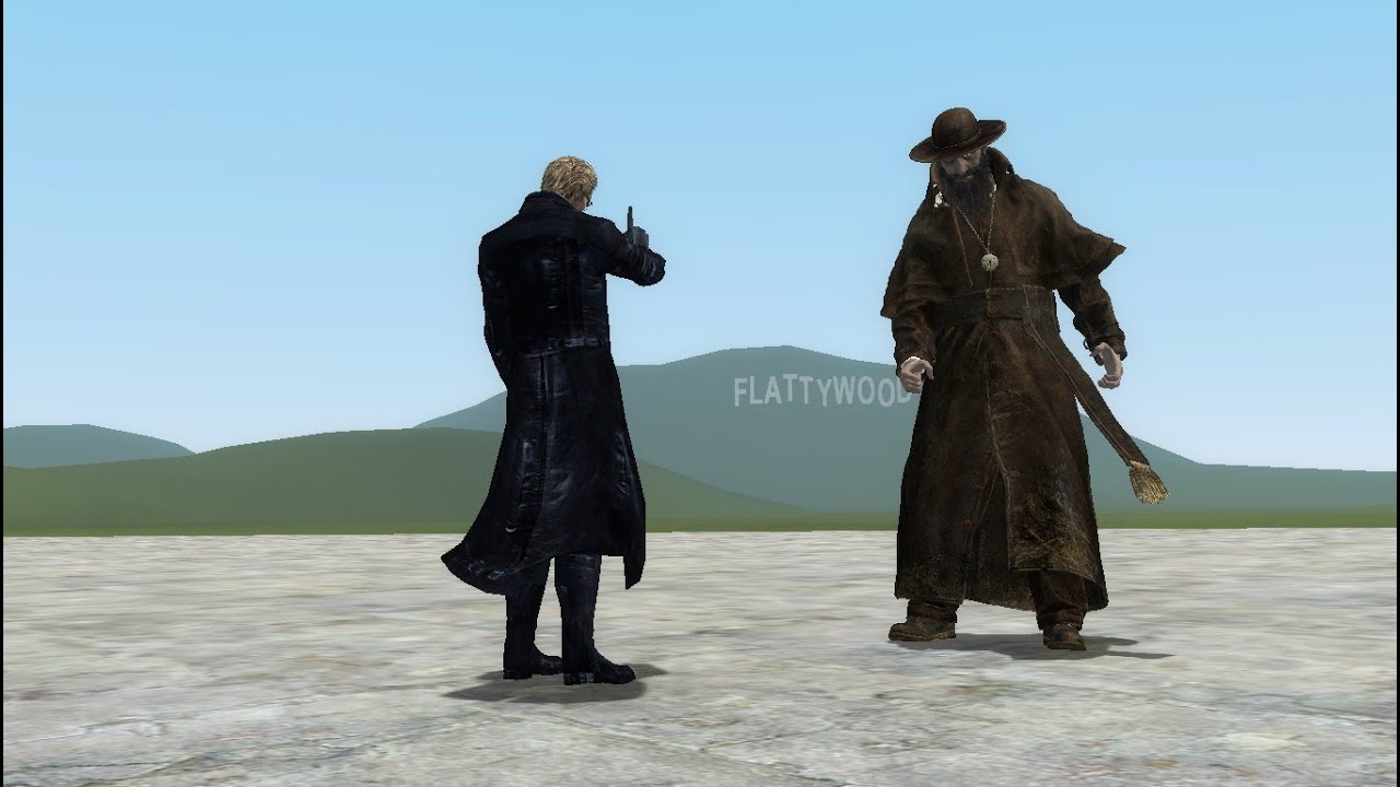 Chief Mendez vs Albert Wesker (Resident Evil 4 ´´Remake´´ vs Resident Evil 5) Gmod Npc Battle