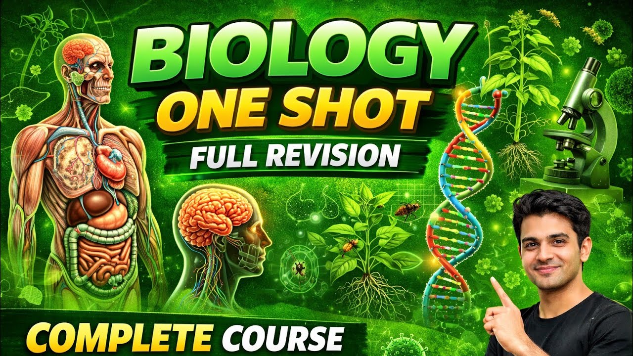 Biology One Shot 💯 | Exam से पहले MUST WATCH