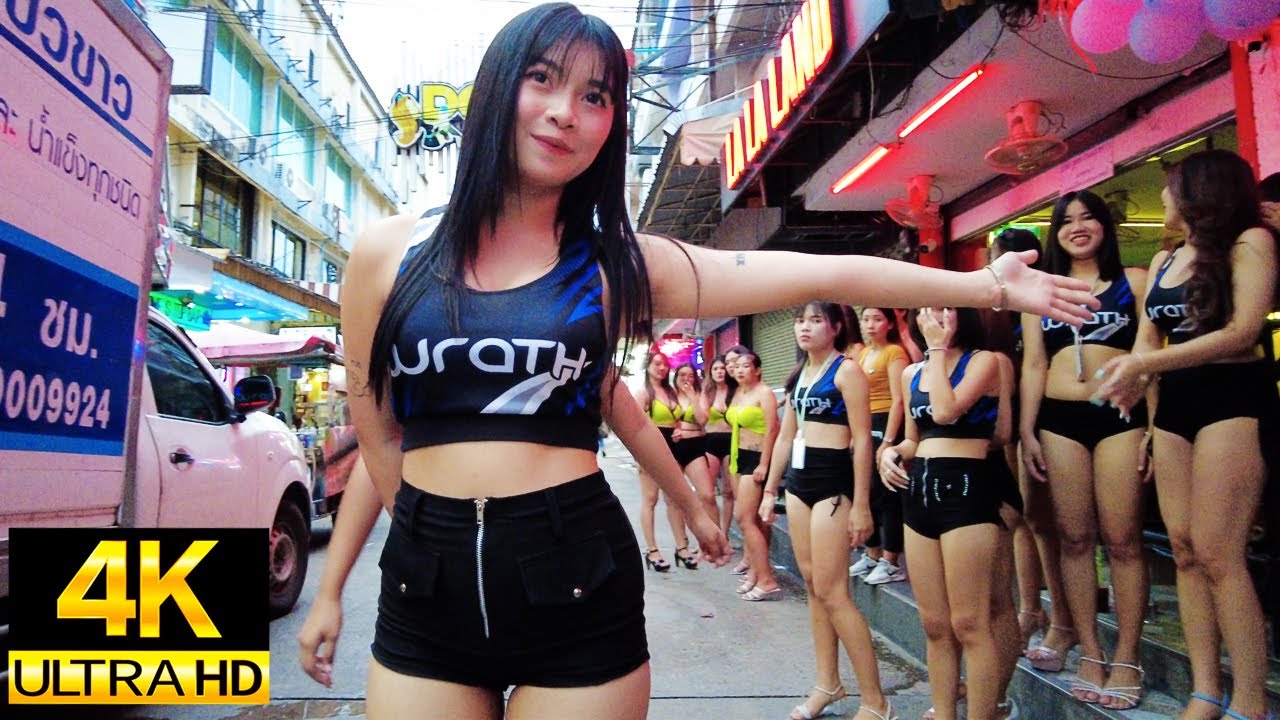 Pattaya 4K Walk Soi 6, Very Exciting Scene. Thailand 2024.