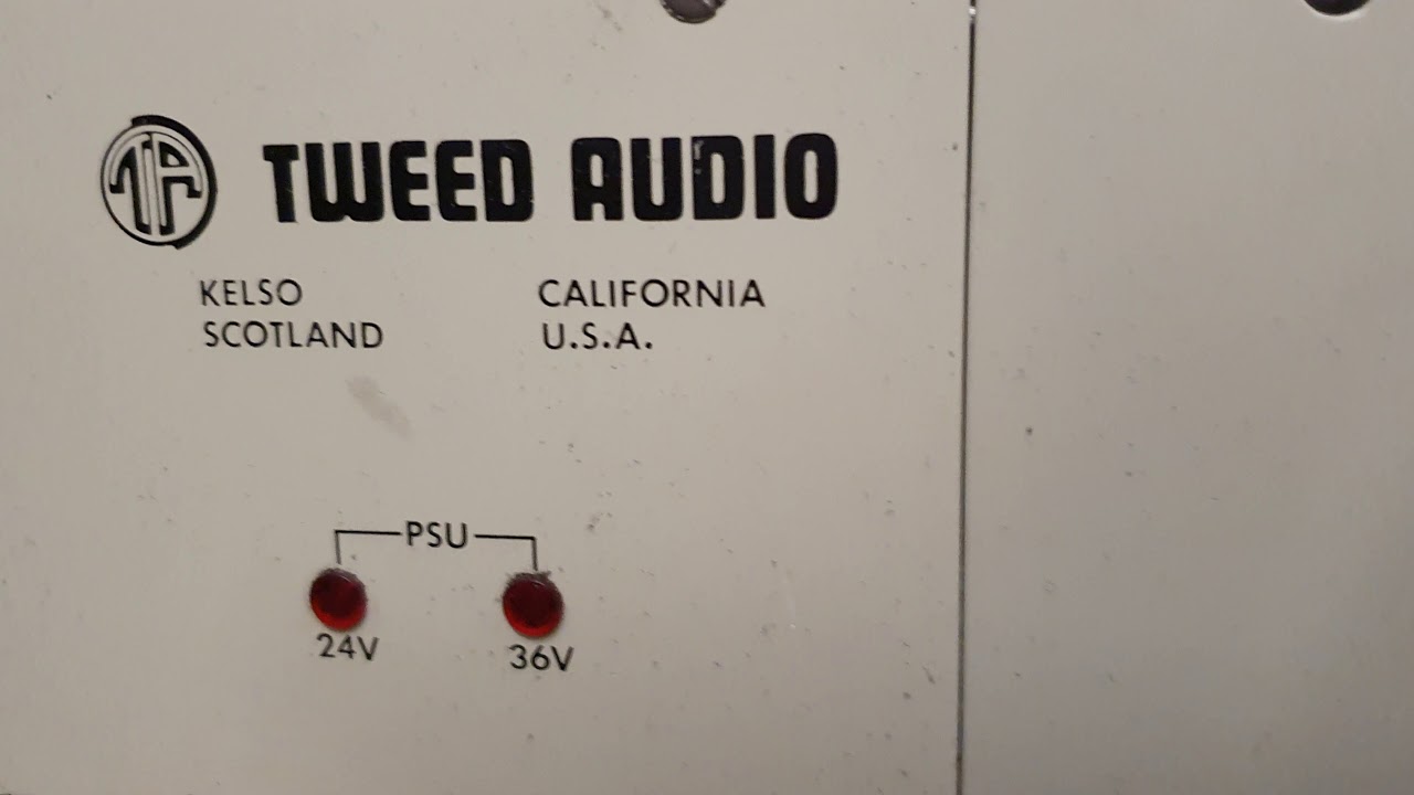Tweed Audio Essex Radio Station Broadcast Equipment For Sale