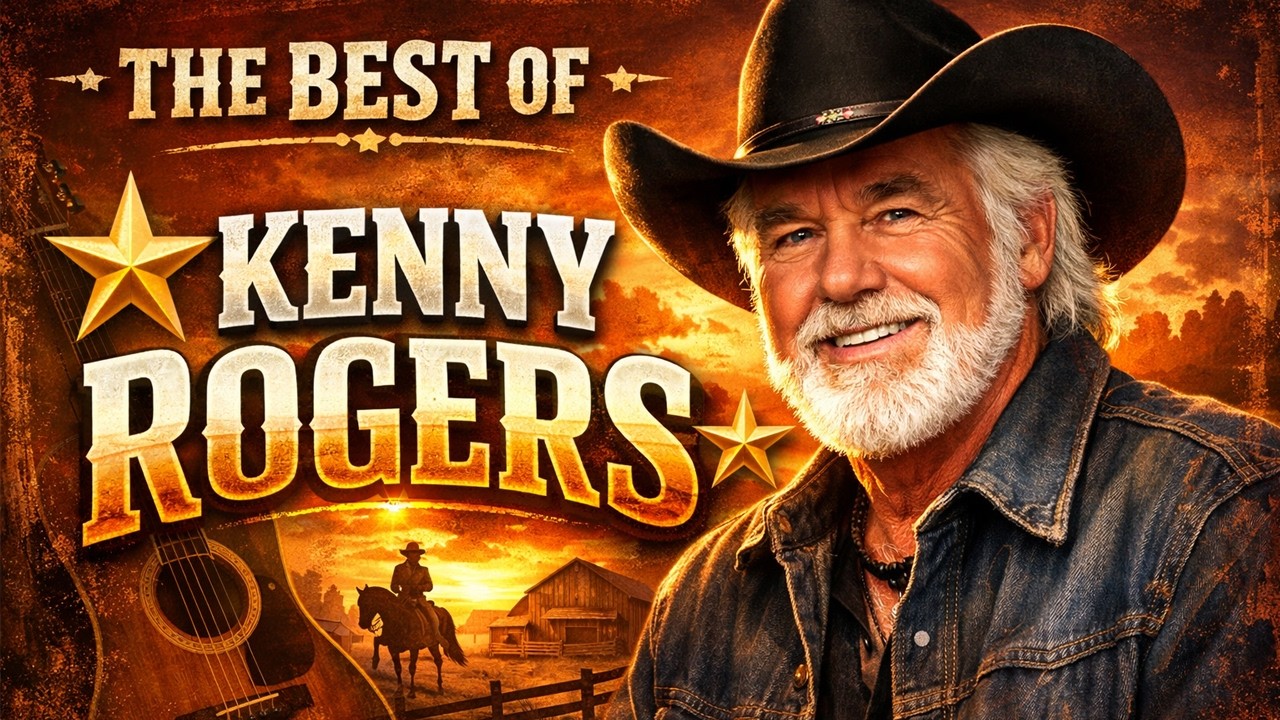 Kenny Rogers Greatest Hits Playlist 🎶 Timeless Country Classics 70s 80s 90s | Full Album