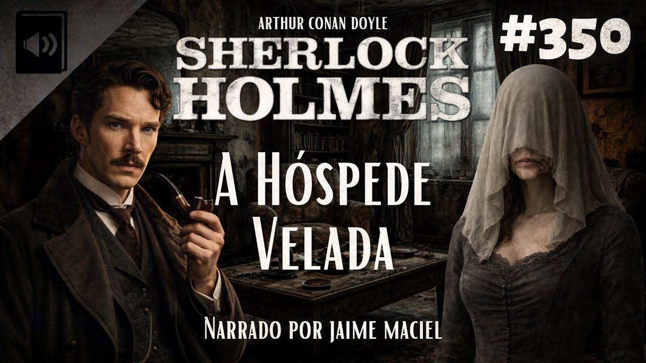 #350 - Audiolivro - Sherlock Homes: A Hóspede Velada - Arthur Conan Doyle