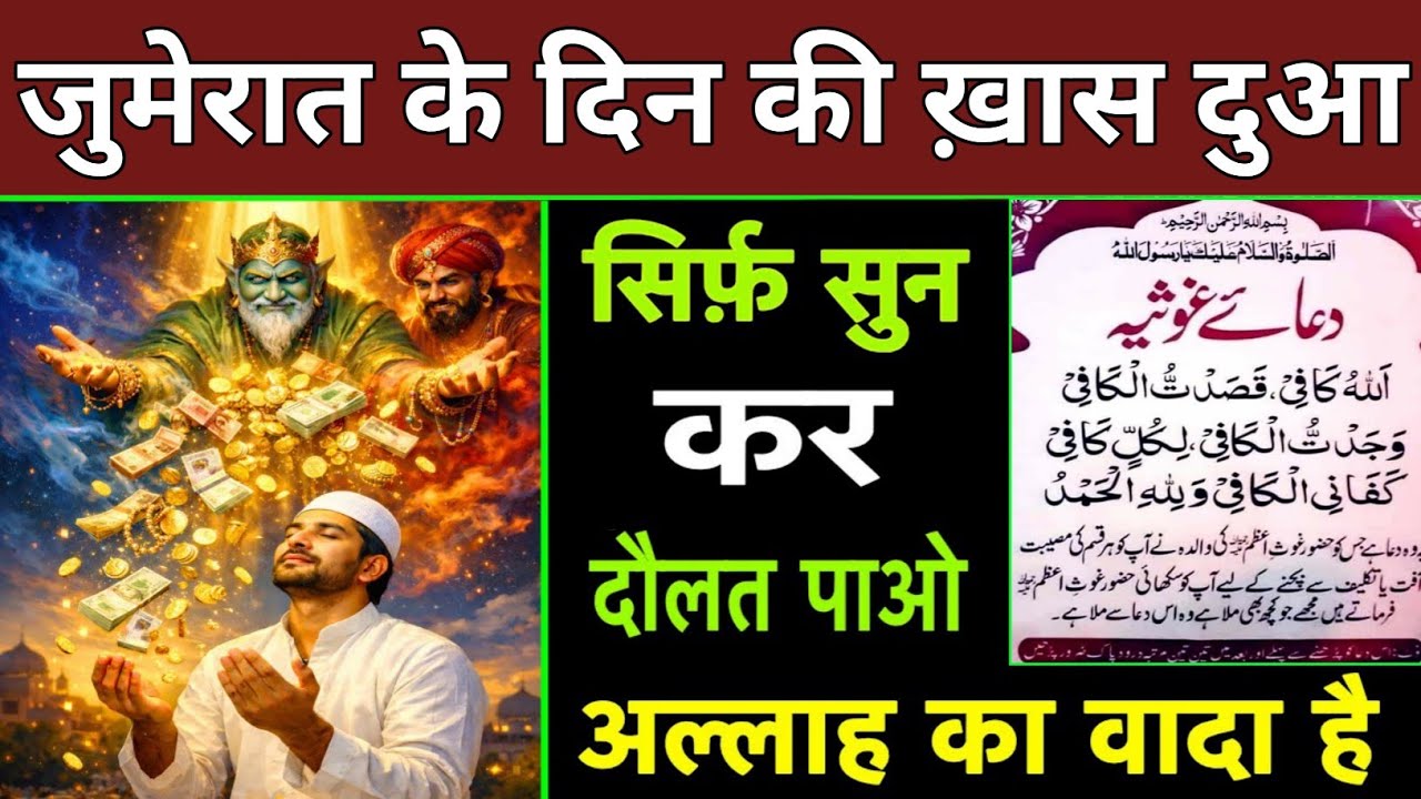 मंगल के दिन की दुआ 🤲 दुआ ए रोज़ी 🤫एक बार लाज़मी सुनें | Morning dua🤫| Dua for money | Dua E Hajat