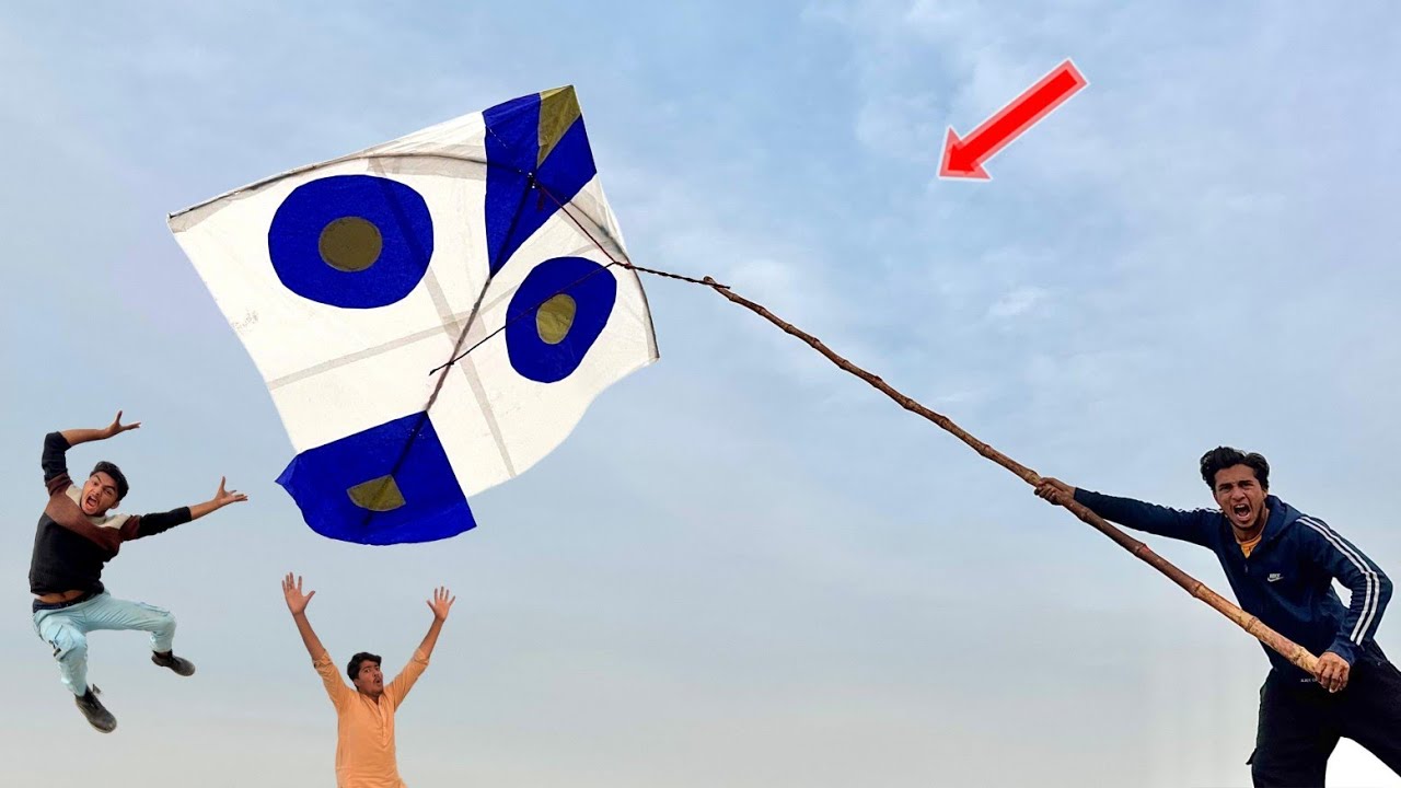 Pink Big Gudda Vs Eyes White Kite | 3 Fish Hook Kite Catch 2026