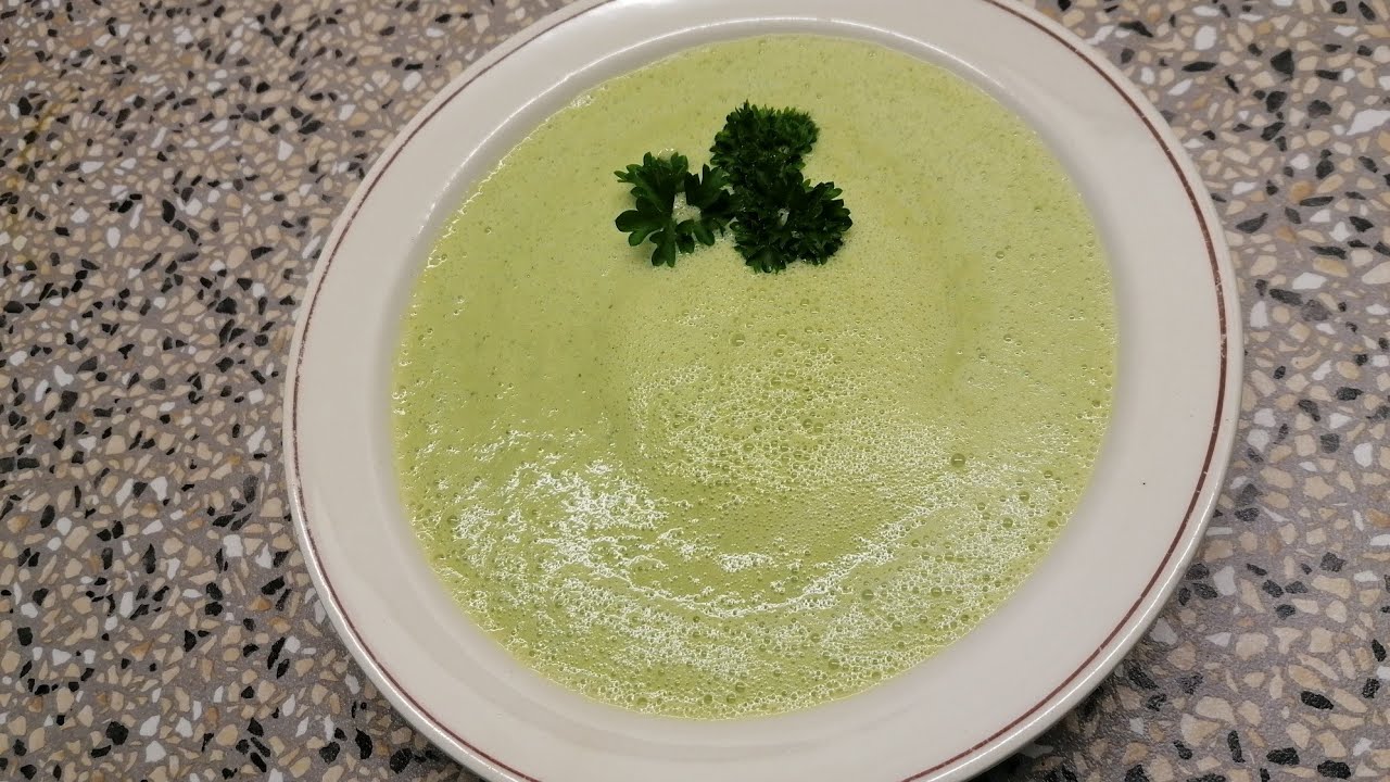 Zucchinisuppe kalt ohne kochen (vegetarisch)