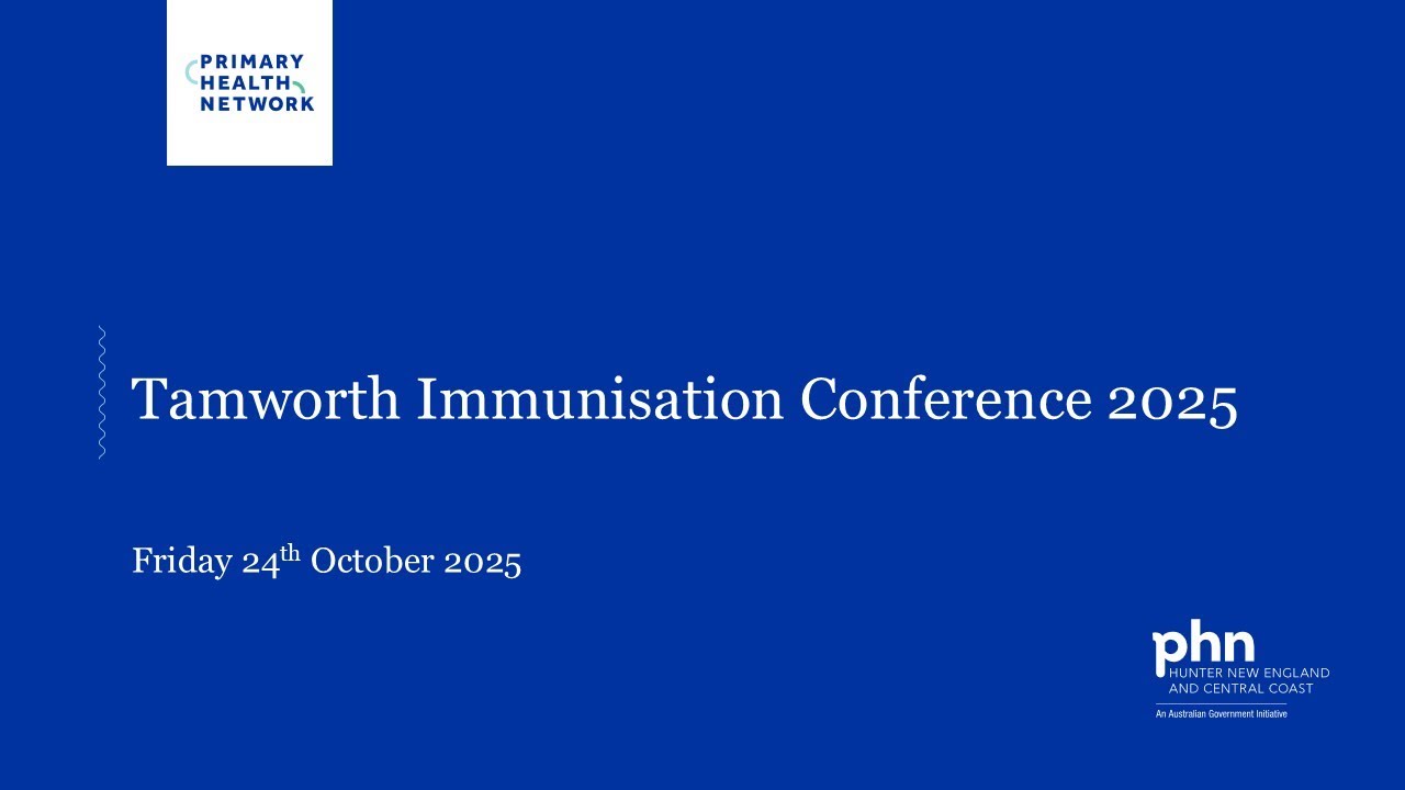 Tamworth Immunisation Conference 2025 - Lauren Dalton