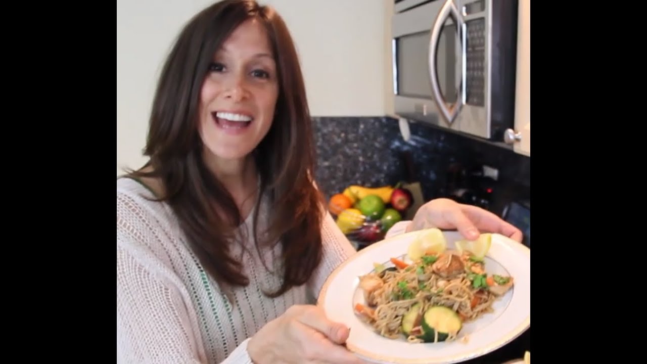 HelloFresh Pork and noodles recipe made by Patty Shukla