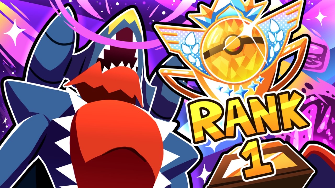 This ANTI-META Mega Garchomp reached RANK #1 in the world
