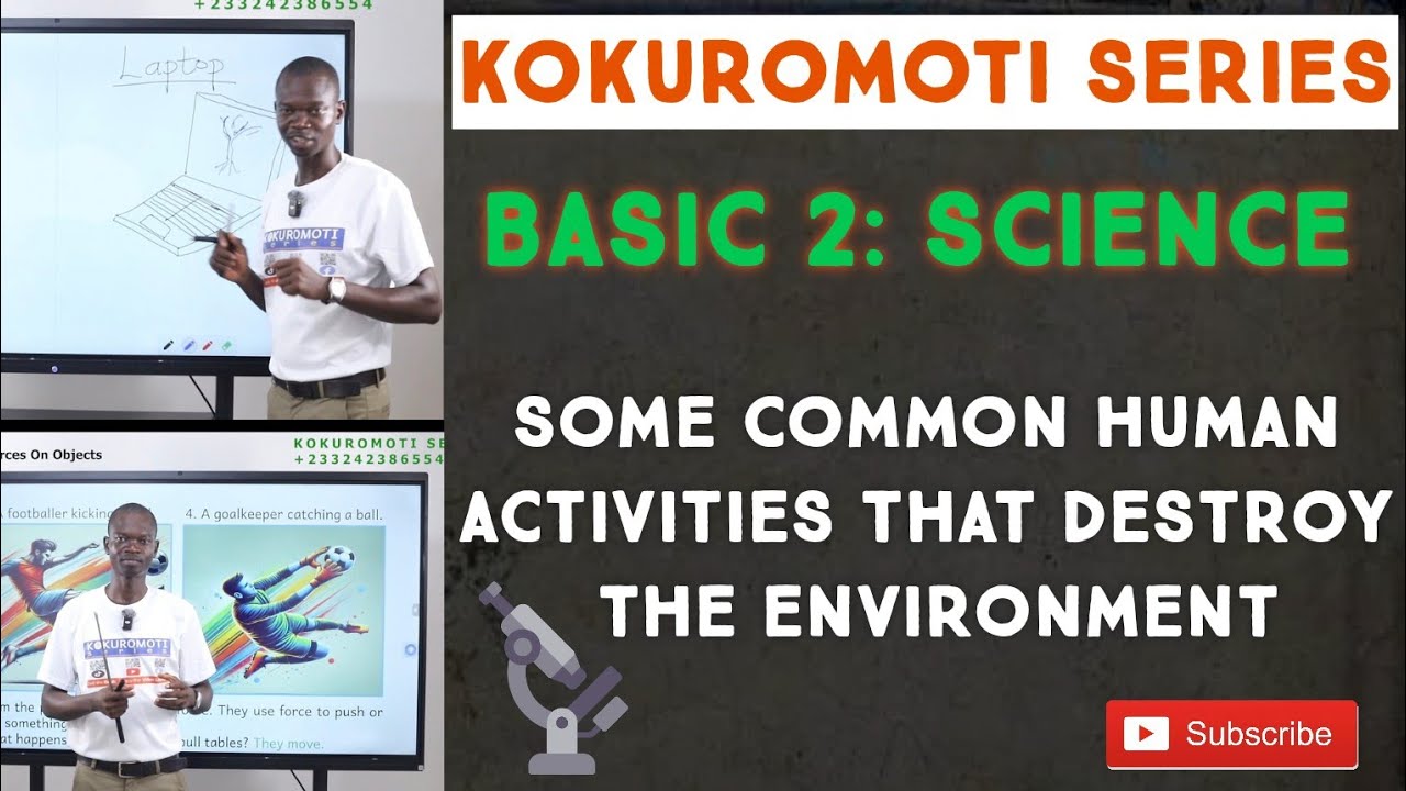 Basic 2: Science (B2.5.4.1.1) Some Common Human Activities that Destroy the Environment