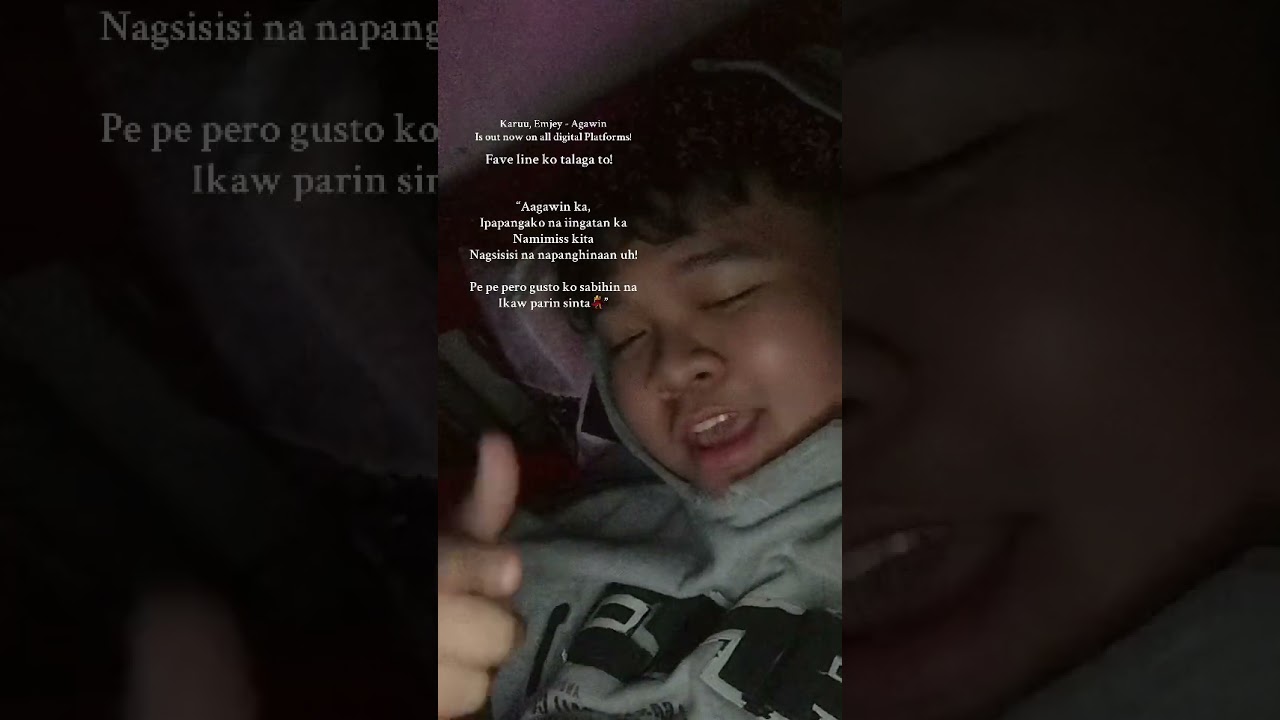 ung tipong mangaagaw ka na tapos sweet pa? Iba talaga si Emjey!  