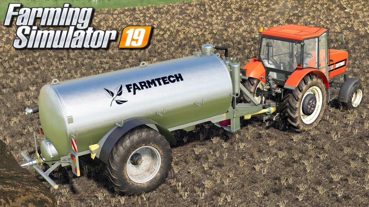 Rozlewanie gnojowicy - Farming Simulator 19 | #33