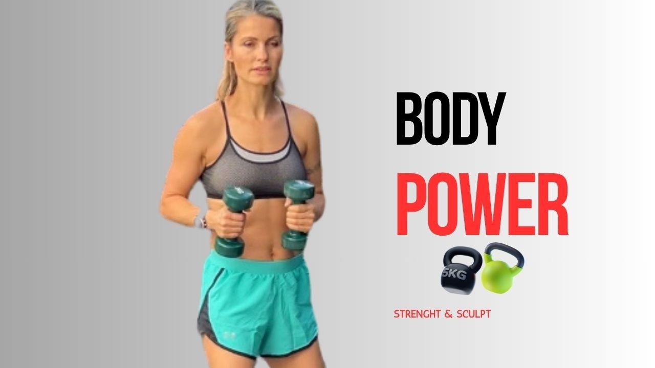 30-Min Kettlebell Strength | Full Body Power + Glutes, Core & Legs (Intermediate/Advanced)