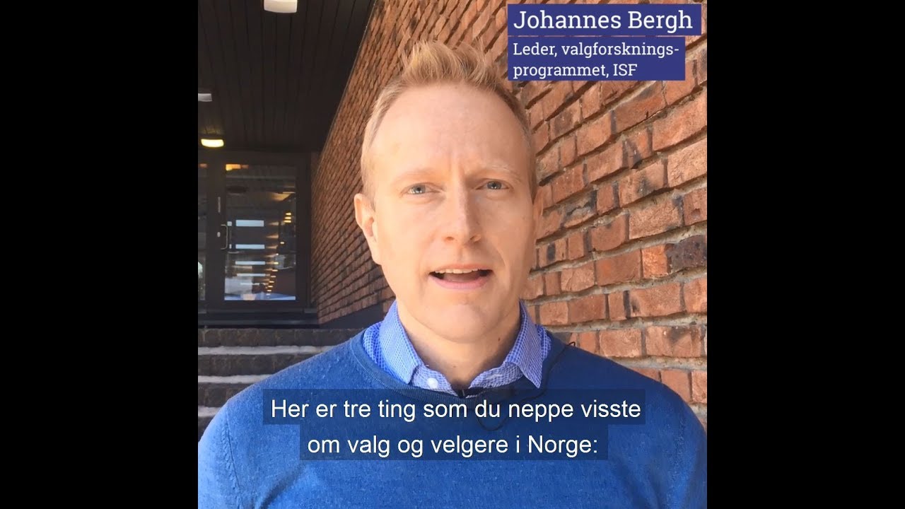 Stilling ledig som valgforsker