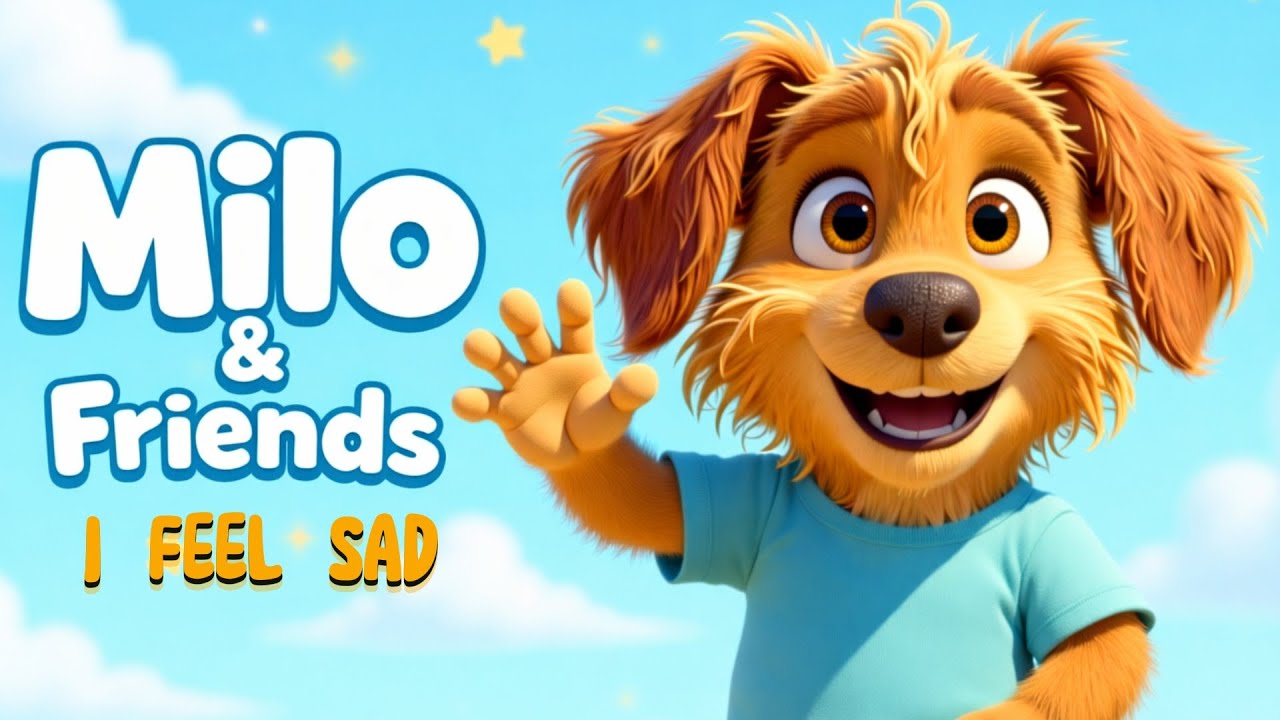 FEELINGS for Kids   I Feel Sad Song with Milo