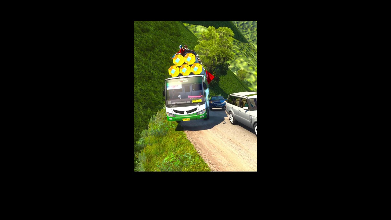 Dangerous roads Euro Truck Simulator 2 #ets2 #shortsfeed #shortlive