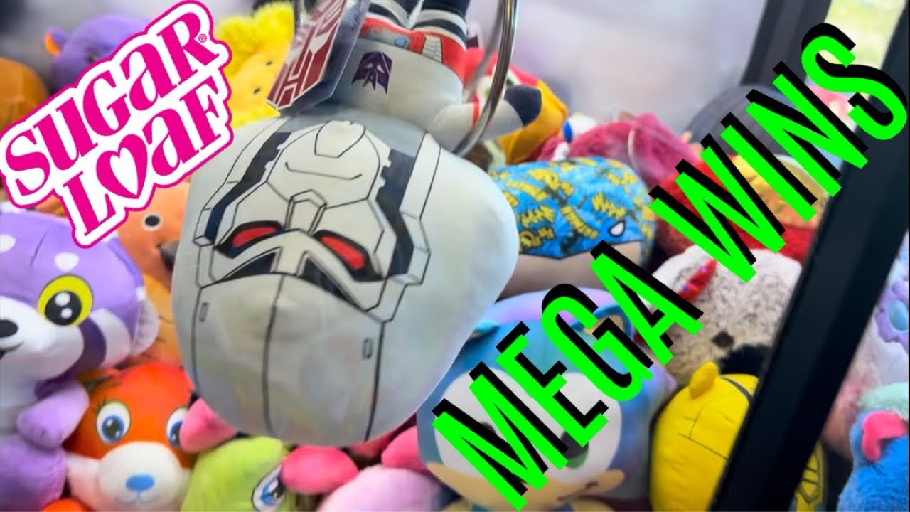 Mega Wins at the Sugarloaf Toy Shoppe Claw Machine 
