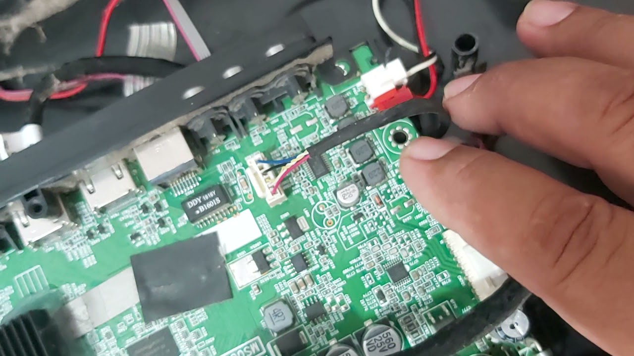 consertando a placa da tcl l40s4700fs