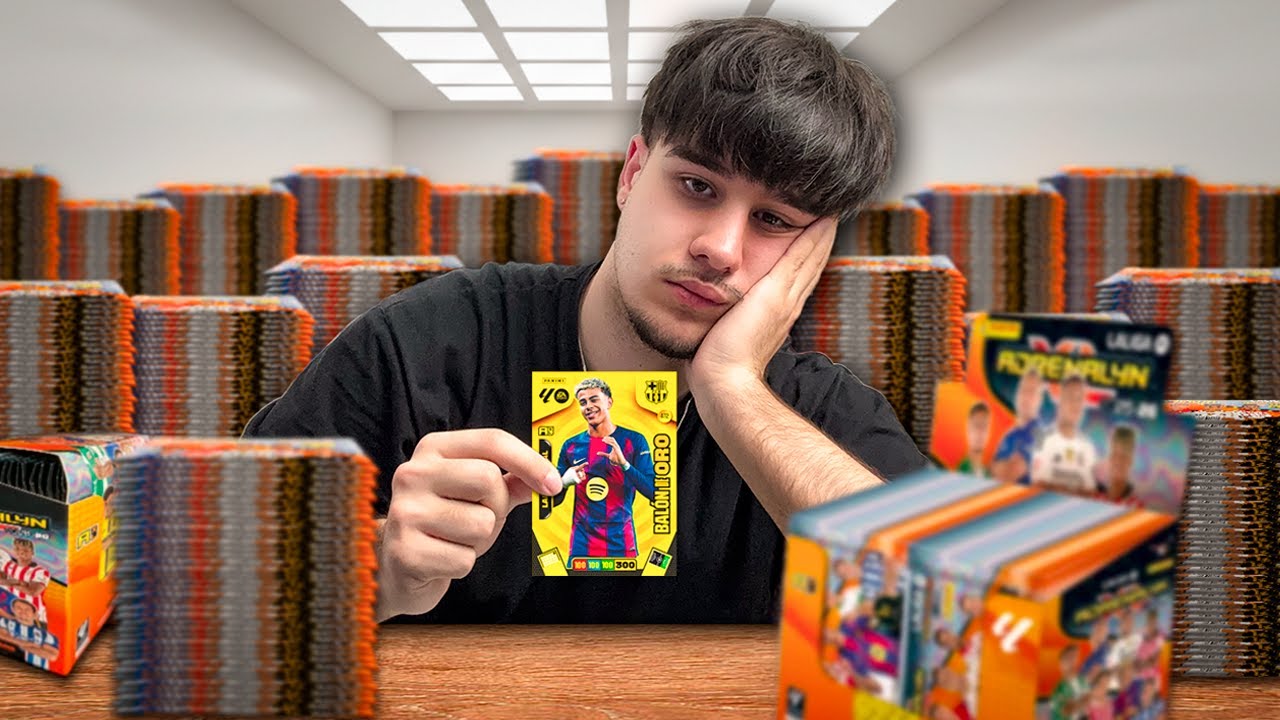 ASÍ es ABRIR SOBRES para una TIENDA DE CROMOS | Adrenalyn XL 2025/26