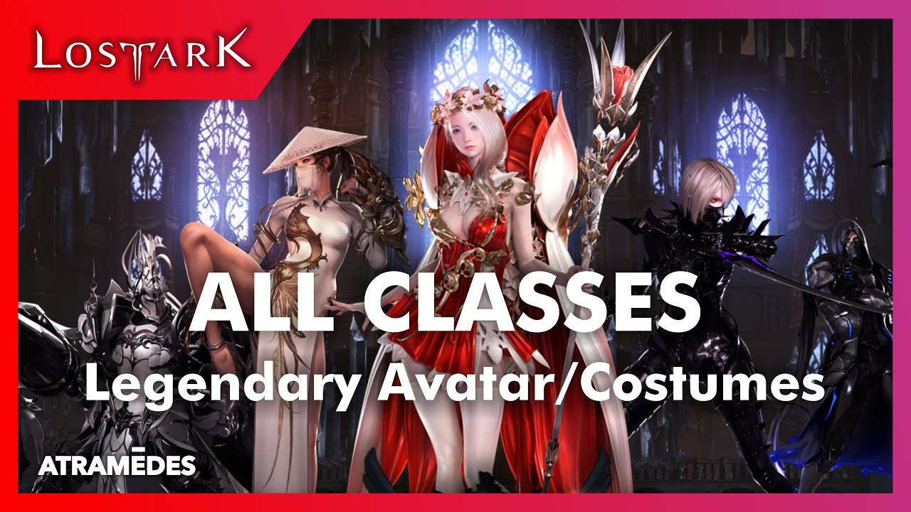 Lost Ark - All Classes 2. Legendary Avatar / Costumes