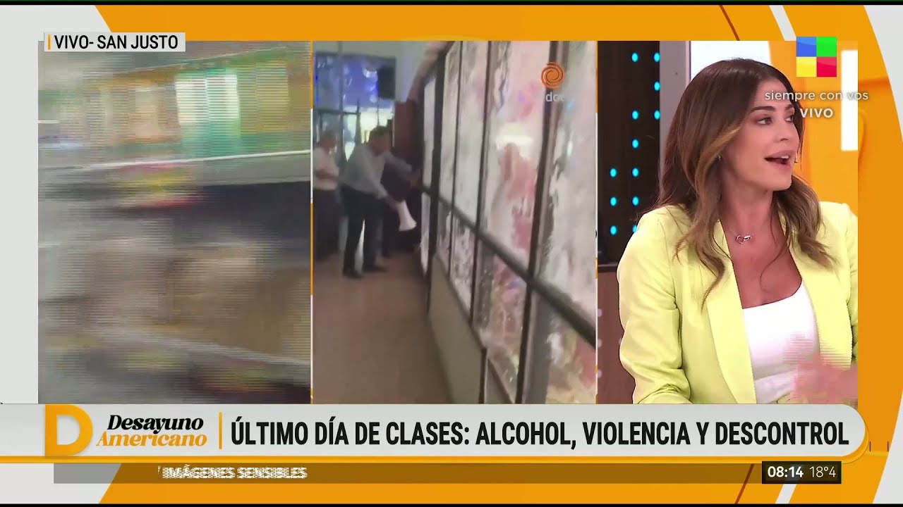 🔴 &Uacute;LTIMO D&Iacute;A DE CLASES: ALCOHOL, VIOLENCIA Y DESCONTROL EN SAN JUSTO