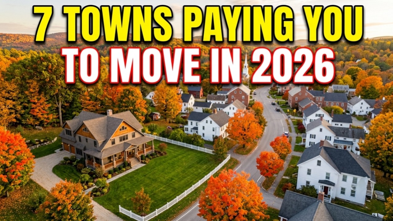 7 US Towns Paying You to Move There in 2026 (Free Land + Cash)