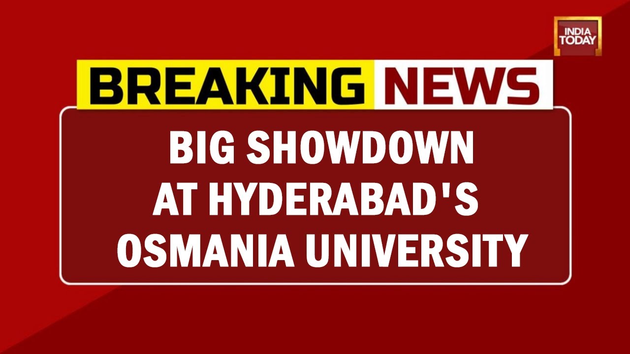 Showdown At Hyderabad's Osmania University, Cong Protests Over Rahul Visit To Osmania| Breaking News