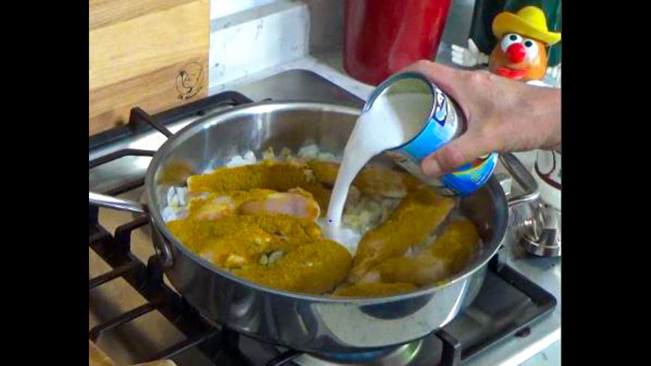 Curried Chicken Dinner