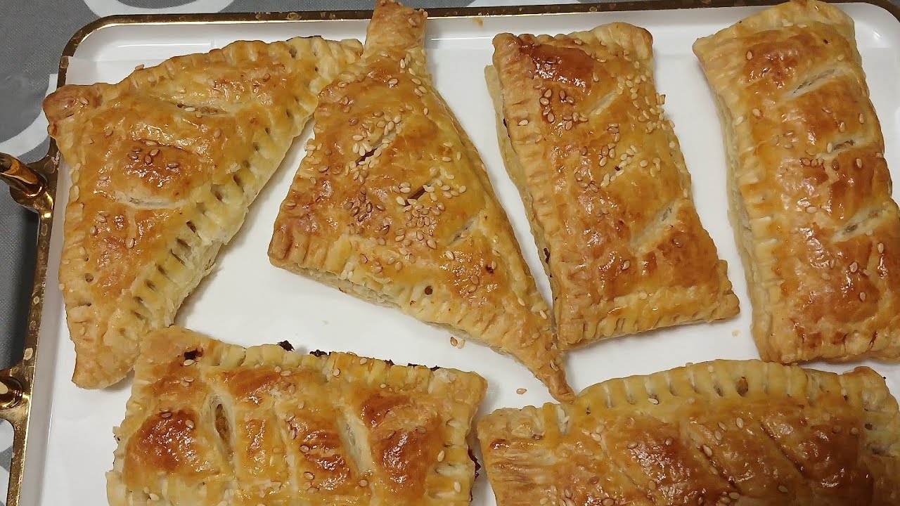 Chicken patties/Healthy Chicken Puff Pastry Patties for Kids | Oven Baked, No Oil /silent cooking