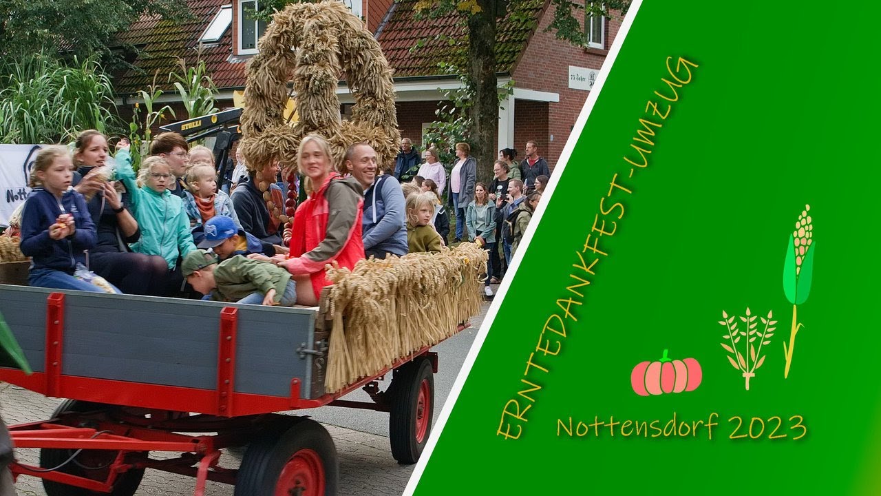 Erntefest Umzug Nottensdorf | Erntedankfest 2023