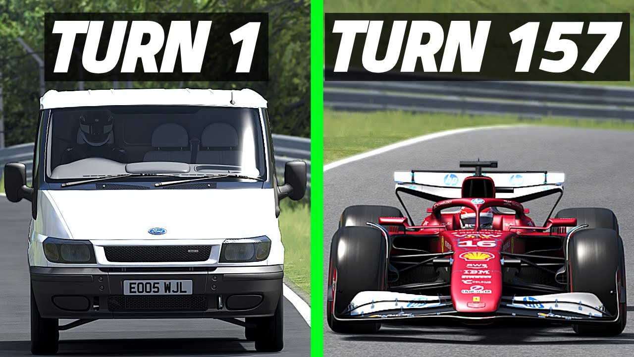 A Lap at the NORDSCHLEIFE But The Car Gets Faster EVERY CORNER