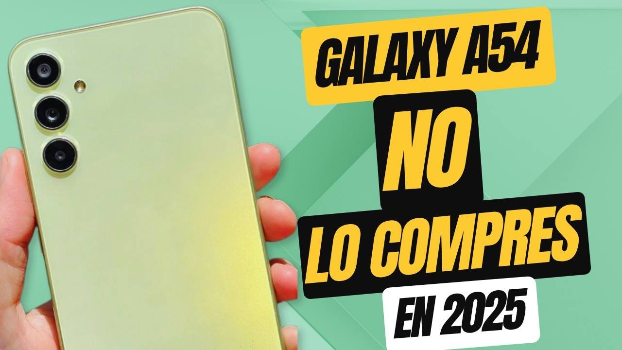 GALAXY A54 5G ¿VALE LA PENA en 2025 ? ⚠️ La VERDAD después de 2 años